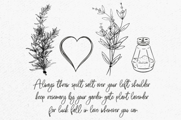 Download Salt Rosemary Lavender Love Svg - Rosemary Collection