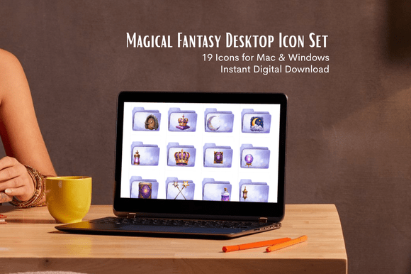 Download Magical Fantasy Desktop Icon Set - Icon set Collection